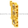 Allen Bradley 1492-L3T-Y Terminal Block | Yellow Product Image