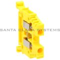 Allen Bradley 1492-W4-Y Terminal Block | Yellow Product Image
