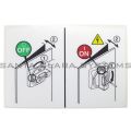Allen Bradley 194R-L1 Operating Handle Instruction Label (Package of 10) Product Image