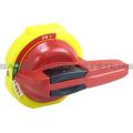Allen Bradley 194R-PYT Red and Yellow Padlockable Handle Test Mode Product Image