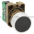 Allen Bradley 800EM-F22LX10 Pushbutton | Black Flush Product Image