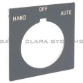 Allen Bradley 800H-W151 Legend Plate Product Image