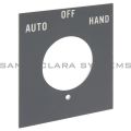 Allen Bradley 800H-Y1 Legend Plate | Auto-Off-Hand Product Image