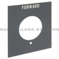 Allen Bradley 800H-Y8 Legend Plate | Forward Product Image