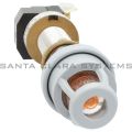 Allen Bradley 800HL-PPB16A Heavy Duty Illuminated Push Button Xfmr Type 120V Amber Lens NEMA 7 & 9 Product Image