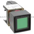 Allen Bradley 800MB-CA1D1S Small Square Flush Head Push Button Green Unit 1 N.C. Product Image