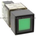 Allen Bradley 800MB-CQAL24GD1 Small Square Illuminated Push Button Flush Head Full Voltage 24V Green LED 1 N.O 1 N.C. Product Image