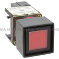 Allen Bradley 800MB-CQAL24RD1 Small Square Illuminated Push Button Flush Head Full Voltage 24V Red LED 1 N.O 1 N.C. Product Image