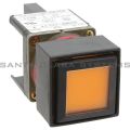 Allen Bradley 800MB-CQL24A Small Square Full Volt Pilot Light Amber LED Product Image
