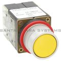 Allen Bradley 800MR-A9B Small Round Push Button Unit, Flush Head Yellow Cap 2 NO-2 NC Product Image