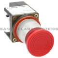 Allen Bradley 800MR-D6D2 Small Round Mushroom Push Button Head Unit Red Cap 1 NC Product Image