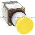 Allen Bradley 800MR-D9B Small Round Mushroom Push Button Head Unit Yellow Cap 2 N.O. 2 N. C . Product Image