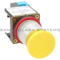Allen Bradley 800MR-D9D1R Small Round Push Button Unit Mushroom Head Yellow Cap 1 N.O. Product Image