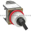 Allen Bradley 800MR-HH2BLD1S Small Round Selector Switch Unit 2 Position Maintained Black Knob 1 N.O. Product Image