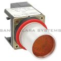 Allen Bradley 800MR-QA24AA Small Round Illuminated Push Button Flush Head Full Voltage 24V Amber 1 N.O. 1 N.C. Product Image