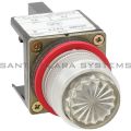 Allen Bradley 800MR-QA24C Small Round Illuminated Push Button Flush Head Full Voltage 24V W/O Lens Product Image