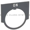 Allen Bradley 800MR-W10 Legend Plate "On" Product Image