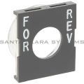 Allen Bradley 800MS-WS51 Legend Plate | for-Rev Product Image