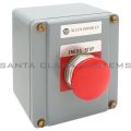 Allen Bradley 800R-1TKG Pushbutton Station Mushroom Head Red Emerg Stop Product Image