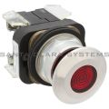 Allen Bradley 800T-FXQH10RD2 Illuminated Push Button Type 4,13 2 Positon Push-Pull Full Voltage LED High Visibility 120V Red Cap 1 N.C. Product Image