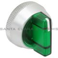 Allen Bradley 800T-N297G Illuminated Standard Knob Green Product Image