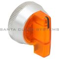 Allen Bradley 800T-N298A Illuminated Knob Lever Amber Product Image