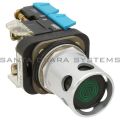 Allen Bradley 800T-NX949 Illuminated Push Button Full Voltage 24V Green Lens Product Image