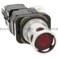 Allen Bradley 800T-PAT16R Illuminated Push Button Red Lens Product Image
