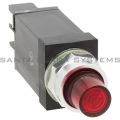 Allen Bradley 800T-PSH16R 800T Small Pilot Light,Red,Transformer,120V AC 50/60 Hz Product Image