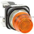 Allen Bradley 800T-Q20A Pilot Light, Amber Lens Product Image