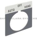 Allen Bradley 800T-X501 800T Legend Plate,Standard,Auto-Off-Hand Product Image