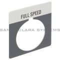Allen Bradley 800T-X509 800T Legend Plate,Standard,Full Speed Product Image