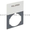 Allen Bradley 800T-X509J 800T Legend Plate,Jumbo,Full Speed Product Image