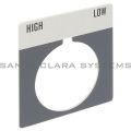 Allen Bradley 800T-X513 800T Legend Plate,Standard,High-Low Product Image