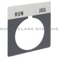 Allen Bradley 800T-X541 800T Legend Plate,Standard,Run-Jog Product Image