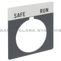 Allen Bradley 800T-X542 800T Legend Plate,Standard,Safe-Run Product Image
