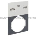 Allen Bradley 800T-X546J 800T Legend Plate,Jumbo,Slow-Off-Fast Product Image