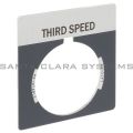 Allen Bradley 800T-X555 800T Legend Plate,Standard,Third Speed Product Image