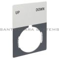 Allen Bradley 800T-X557J 800T Legend Plate,Jumbo,Up-Down Product Image
