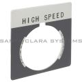 Allen Bradley 800T-X559EHIGHSPEED Legend Plate | High Speed Product Image