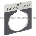 Allen Bradley 800T-X559EOFFBYPASSON Legend Plate Product Image