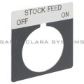 Allen Bradley 800T-X559ESTOCKFEED Legend Plate Product Image