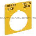 Allen Bradley 800T-X618Y 800T Legend Plate Product Image