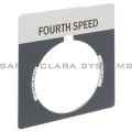 Allen Bradley 800T-X624 800T Legend Plate,Standard,Fourth Speed Product Image