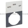 Allen Bradley 800T-X625J 800T Legend Plate,Jumbo,Auto-Man-Off Product Image