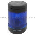 Allen Bradley 855TC-B24D6 Tower Light Stack Assembly | Blue Steady Incandescent Product Image