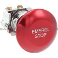 Cutler-Hammer 10250T33 Pushbutton Jumbo E-Stop | Eaton Product Image