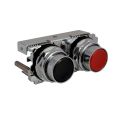 Cutler-Hammer 10250TA67 Standard Duty Push Button Black & Red Product Image