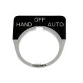Cutler-Hammer 10250TM51 Legend Plate "Hand Off Auto" Product Image
