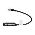 Cutler-Hammer 12100RQD07 Comet Photoelectric R/A Thru-Beam Detector 10-30 VDC Micro-Connector Product Image